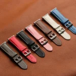 Pointed Tail Genuine Leather Watch Band - Image 4