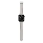 Litchi Texture Magnetic Folding Buckle Leather Watch Band