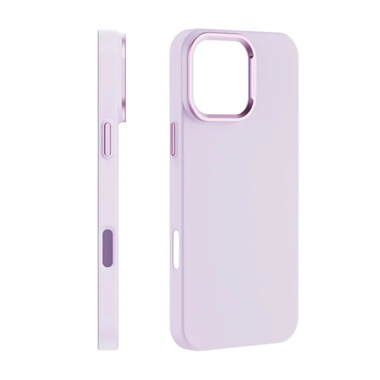 EDA007550601A_1.webp PC Flocking MagSafe Magnetic Phone Case, For iPhone 16 Pro Max, For iPhone 16 Pro - Image 2