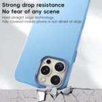 PC Flocking MagSafe Magnetic Phone Case, For iPhone 16 Pro Max, For iPhone 16 Pro - Image 7