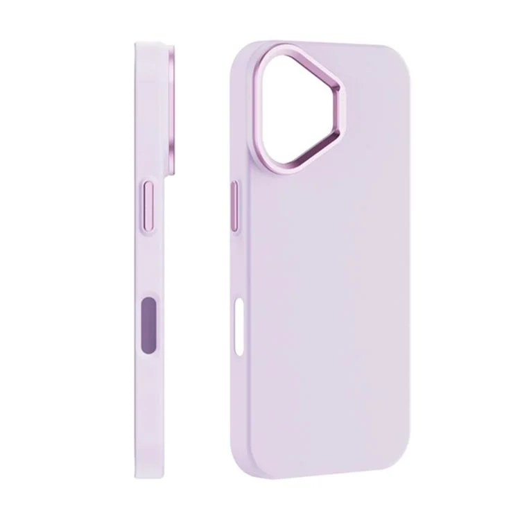 EDA007550603A_1.webp PC Flocking MagSafe Magnetic Phone Case, For iPhone 16, For iPhone 15 Pro Max - Image 2