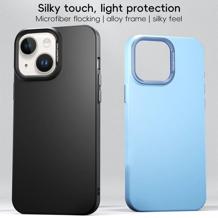 EDA007550607A_2.webp PC Flocking MagSafe Magnetic Phone Case, For iPhone 14, For iPhone 14 Pro - Image 3