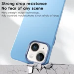 PC Flocking MagSafe Magnetic Phone Case, For iPhone 14, For iPhone 14 Pro - Image 7