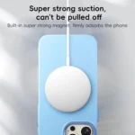 PC Flocking MagSafe Magnetic Phone Case, For iPhone 14 Pro Max, For iPhone 13 Pro Max - Image 6