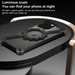 Z-shaped Frameless Metal 360 Holder MagSafe Phone Case, For iPhone 16 Pro Max, For iPhone 16 Pro, For iPhone 16 Plus, For iPhone 16, For iPhone 15 Pro Max - Image 5