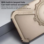 Z-shaped Frameless Metal 360 Holder MagSafe Phone Case, For iPhone 16 Pro Max, For iPhone 16 Pro, For iPhone 16 Plus, For iPhone 16, For iPhone 15 Pro Max - Image 8