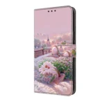 Fresh Painted Leather Phone Case, For Xiaomi 14T Pro, For Xiaomi 14 Pro - Image 2
