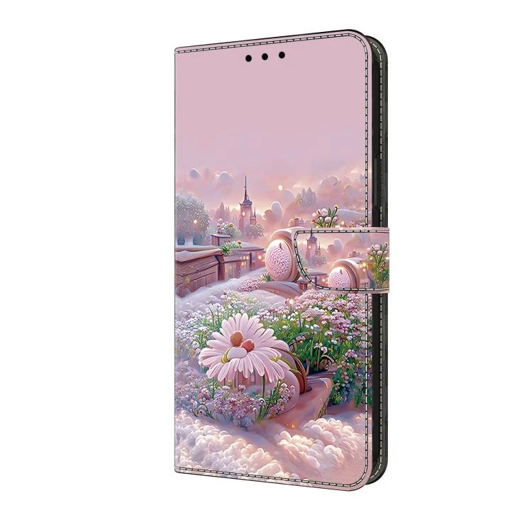 EDA007558203A_1.webp Fresh Painted Leather Phone Case, For Xiaomi 14T Pro, For Xiaomi 14 Pro - Image 2