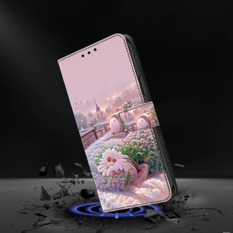 EDA007558203A_4.webp Fresh Painted Leather Phone Case, For Xiaomi 14T Pro, For Xiaomi 14 Pro - Image 5