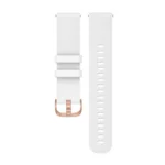Rose Gold Steel Buckle Silicone Watch Band - Image 3