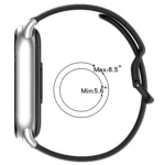 Solid Color Nail Buckle Silicone Watch Band - Image 4