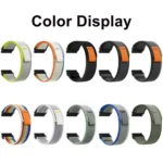 Loop Nylon Hook and Loop Fastener Quick Release Watch Band - Image 3