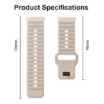 Dotted Silicone Watch Band - Image 6