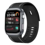 Hybrid Silicone Leather Watch Band