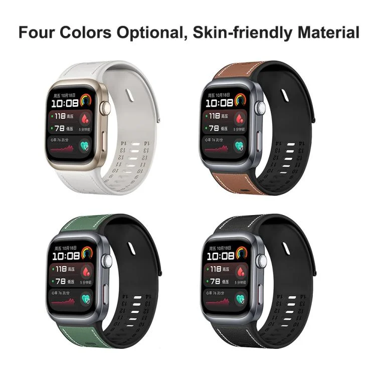 EDA0075703_B2.webp Hybrid Silicone Leather Watch Band - Image 3