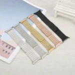 Bamboo Stainless Steel Magnetic Watch Band - Image 2