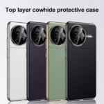 Genuine Leather PC Phone Case, For Redmi K80 Pro, For Redmi K80, For Redmi K70 - Image 2