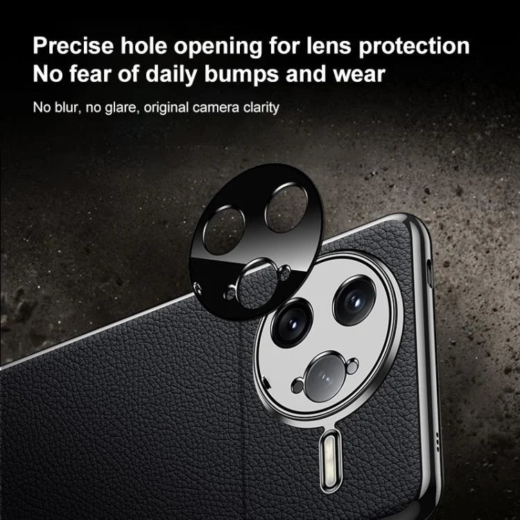 EDA0076022_B4.webp Genuine Leather PC Phone Case, For Redmi K80 Pro, For Redmi K80, For Redmi K70 - Image 5