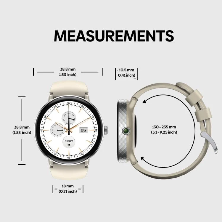 EDA007603501_B11.webp Zeblaze Lily 2 1.2 inch Screen Haute & Healthy Lady Smart Watch - Image 12