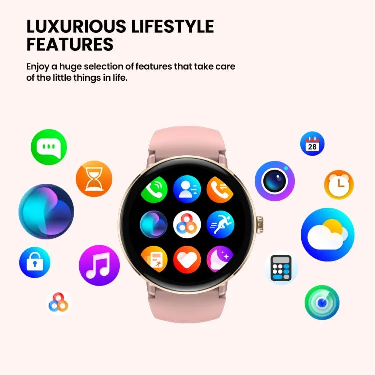 EDA007603501_B8.webp Zeblaze Lily 2 1.2 inch Screen Haute & Healthy Lady Smart Watch - Image 9