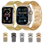 6-Chain Stainless Steel Watch Band, For Apple Watch 46mm / 49mm / 45mm / 44mm, For Apple Watch 42mm / 41mm / 40mm / 38mm - Image 3