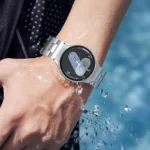 Quick Release Button H Shaped Stainless Steel Watch Band - Image 5
