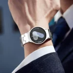 Quick Release Button H Shaped Stainless Steel Watch Band - Image 6