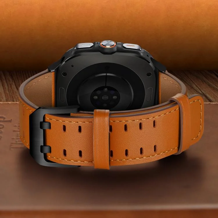 EDA007607901A_5.webp Double Buckle Genuine Leather Watch Band - Image 7