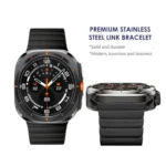 Bamboo Norman Buckle Stainless Steel Watch Band - Image 6
