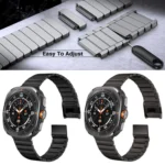 Bamboo Norman Buckle Stainless Steel Watch Band - Image 4