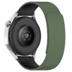 Cloud Wood Grain Silicone Magnetic Watch Band - Image 6