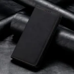 Business Solid Color Magnetic RFID Leather Phone Case, For OnePlus 13R / Ace 5 / Ace 5 Pro - Image 2