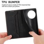 Business Solid Color Magnetic RFID Leather Phone Case, For OnePlus 13R / Ace 5 / Ace 5 Pro - Image 5