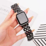 Five-bead Stripe Stainless Steel Watch Band, For Apple Watch 46mm / 49mm / 45mm / 44mm, For Apple Watch 42mm / 41mm / 40mm / 38mm - Image 5