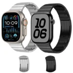 Single Bead Side-removable Stainless Steel Watch Band, For Apple Watch 46mm / 49mm / 45mm / 44mm, For Apple Watch 42mm / 41mm / 40mm / 38mm - Image 4