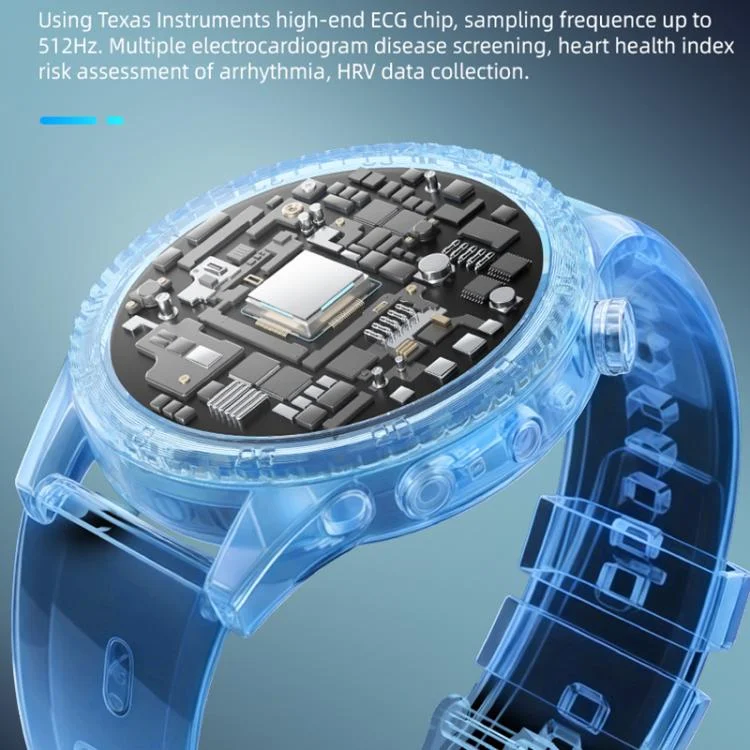 EDA0076264_B2.webp H9 1.43 inch Silicone Strap ECG Smart Watch Supports Bluetooth Calls/Smart Voice Assistant - Image 3