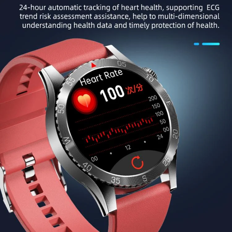 EDA0076264_B5.webp H9 1.43 inch Silicone Strap ECG Smart Watch Supports Bluetooth Calls/Smart Voice Assistant - Image 6