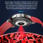H9 1.43 inch Silicone Strap ECG Smart Watch Supports Bluetooth Calls/Smart Voice Assistant - Image 7