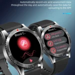 H9 1.43 inch Silicone Strap ECG Smart Watch Supports Bluetooth Calls/Smart Voice Assistant - Image 9