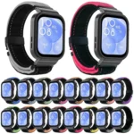 Brushed Metal Black Frame Watch Band - Image 2