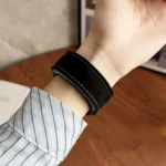 Brushed Metal Silver Frame Watch Band - Image 4