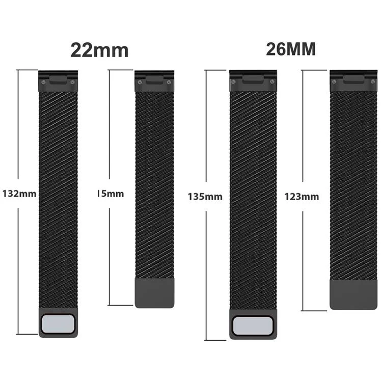 EDA0076282_B2.webp Milanese Dual Section Magnetic Metal Watch Band - Image 3