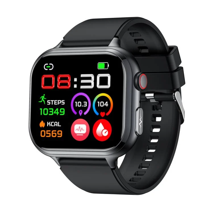EDA007628901A.webp TK17 1.91 inch Horizontal Screen Silicone Strap Smart Watch Supports ECG Electrocardiogram - Image 1