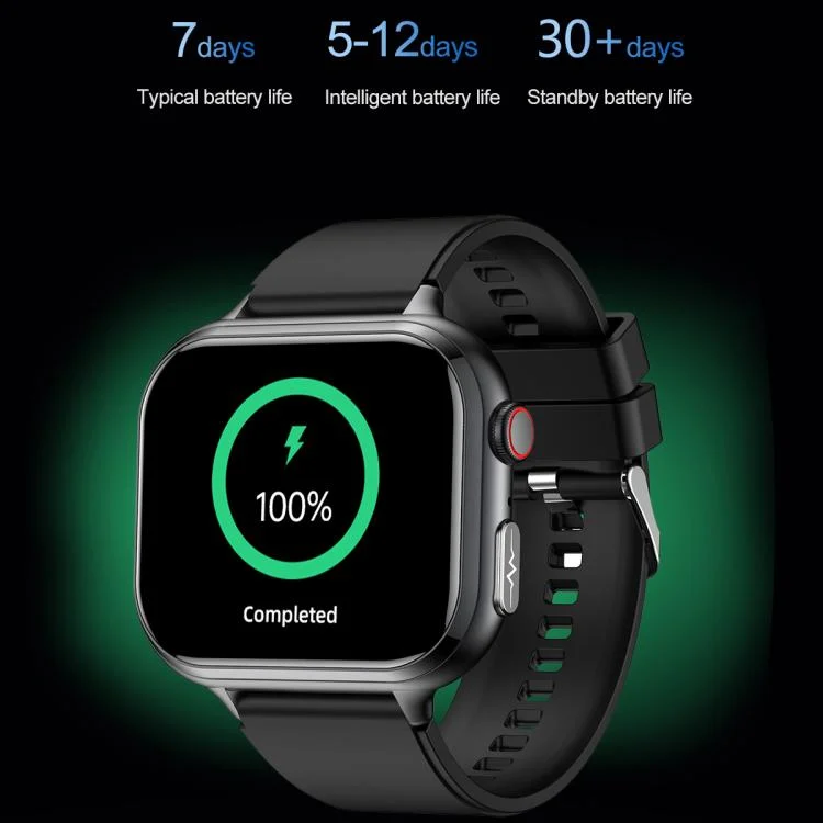 EDA0076289_B4.webp TK17 1.91 inch Horizontal Screen Silicone Strap Smart Watch Supports ECG Electrocardiogram - Image 5