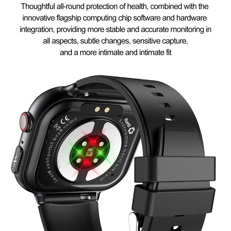 EDA0076289_B9.webp TK17 1.91 inch Horizontal Screen Silicone Strap Smart Watch Supports ECG Electrocardiogram - Image 10