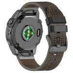 Dual Color Mesh Leather Quick Release Watch Band - Image 6