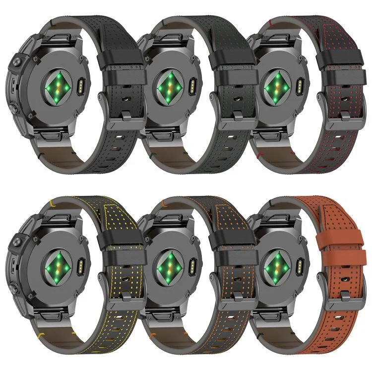 EDA0076294_B2.webp Dual Color Mesh Leather Quick Release Watch Band - Image 3