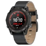 Stitched Genuine Leather Quick Release Watch Band