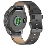 Stitched Genuine Leather Quick Release Watch Band - Image 5