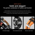 HD300 1.43 inch AMOLED Screen Dual Straps Sports Smart Watch Supports Blood Oxygen Detection - Image 4